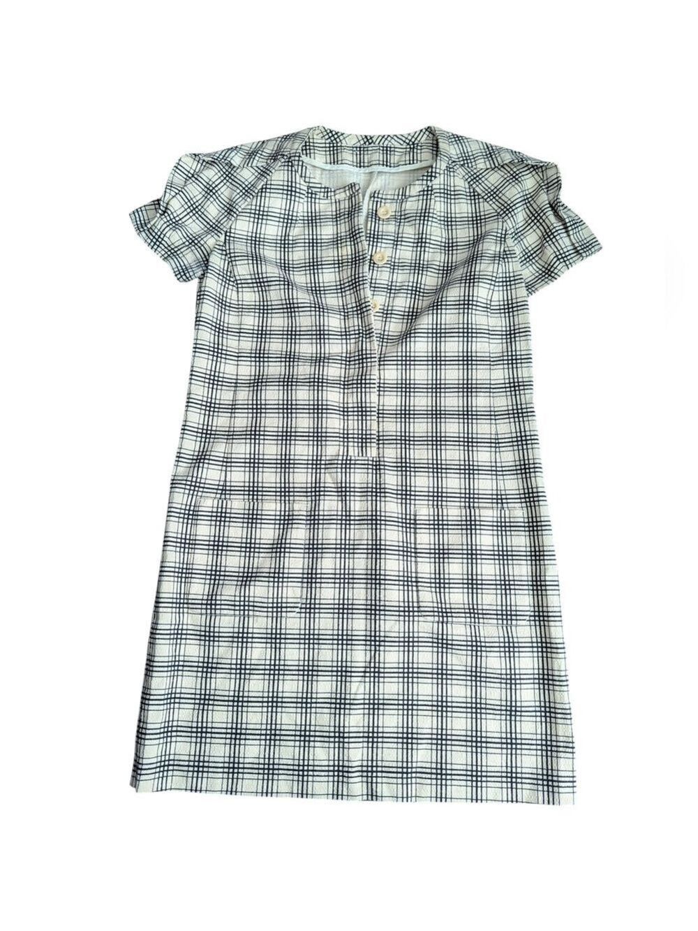 See By Chloe Beige Plaid Dress
